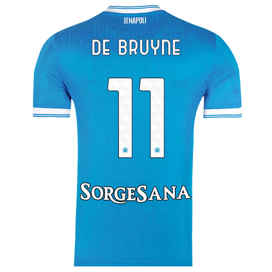 Napoli Home De Bruyne 11 Shirt 202526 - Official Replica 23178