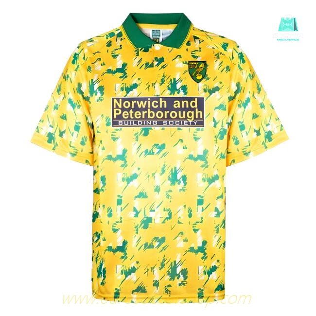 Norwich City 1993 Home Retro Shirt