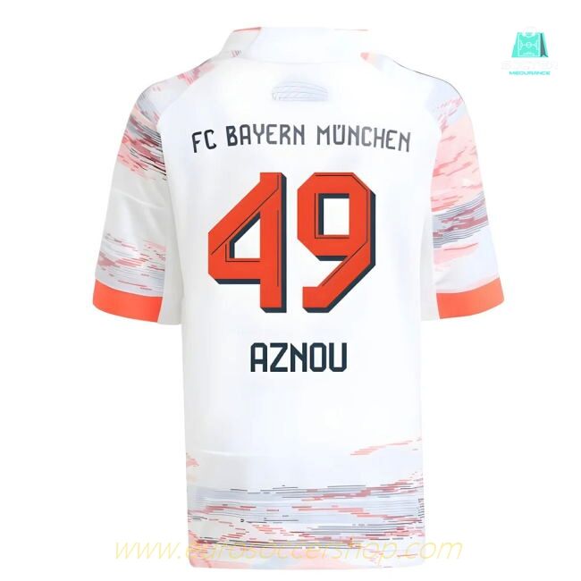 2025-2026 Bayern Munich Away Mini Kit (Aznou 49)