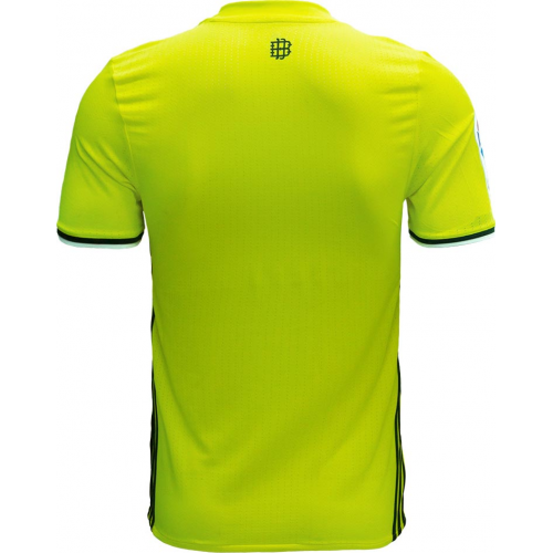 Authentic Breathable Real Betis Third 201617 Soccer Jersey Shirt