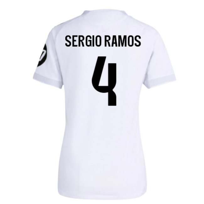 2025-2026 Real Madrid Authentic Main Jersey (womens) (sergio Ramos 4)
