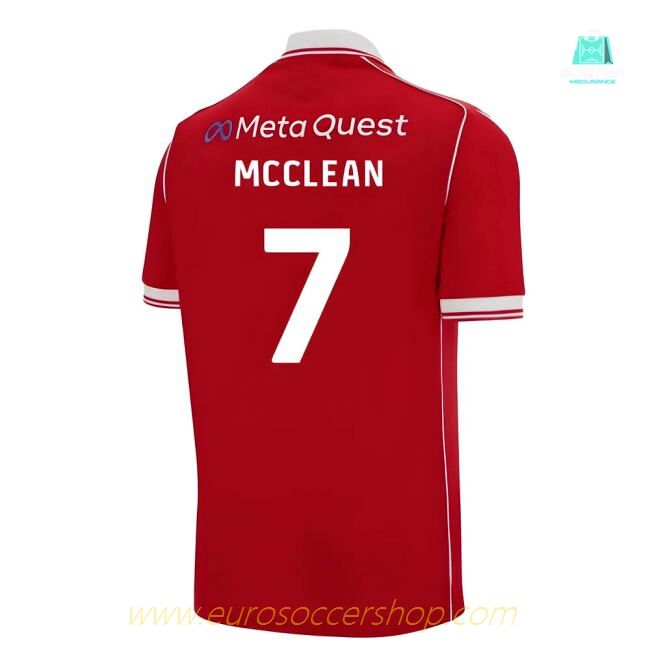 2025-2026 Wrexham Home Shirt (McClean 7)