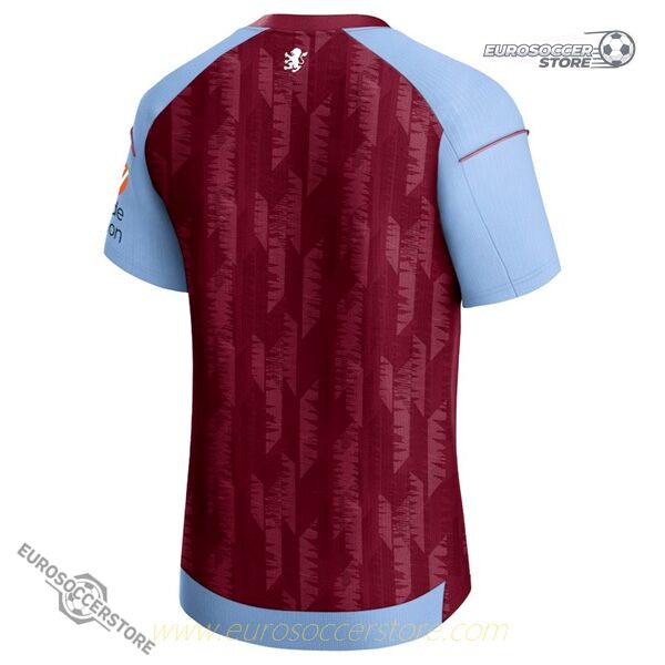 Aston Villa's Home Football Jersey for the 23-24 Season
