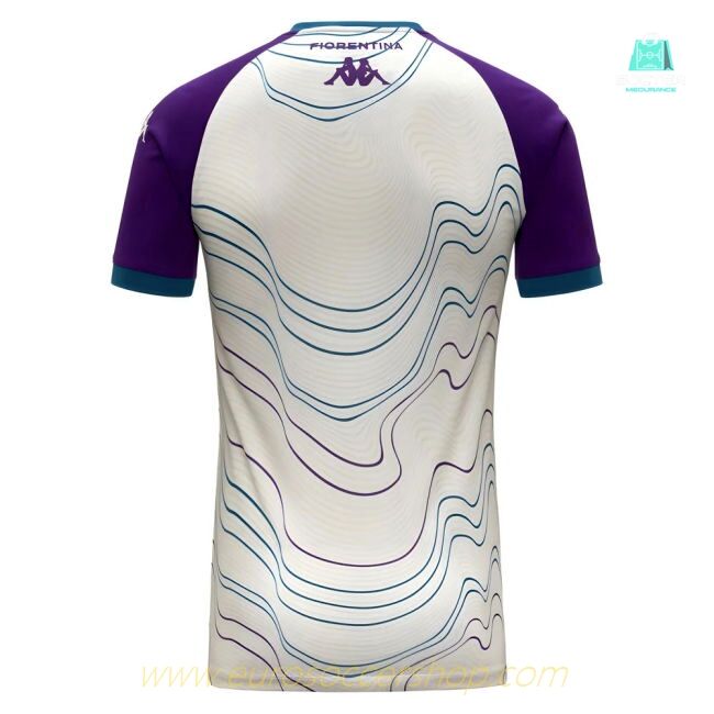 2025-2026 Fiorentina Pre Match Shirt (White-Violet)