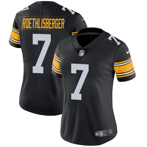NFL Steelers #None Black Alternate Limited Jersey fan gear