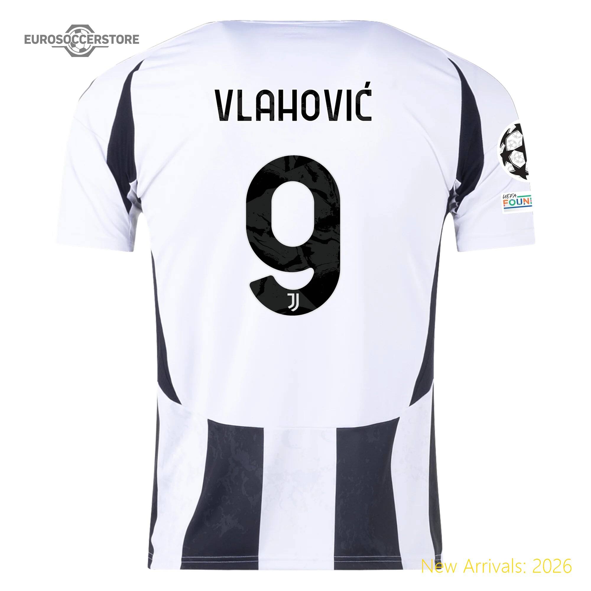 Eye-catching Authentic Men Juv Football Star Home Jersey 2023