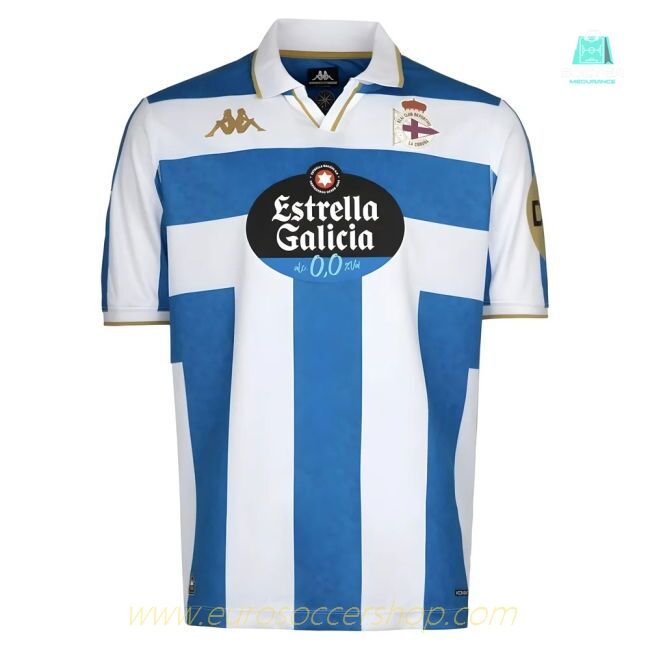 2025-2026 Deportivo La Coruna Home Shirt