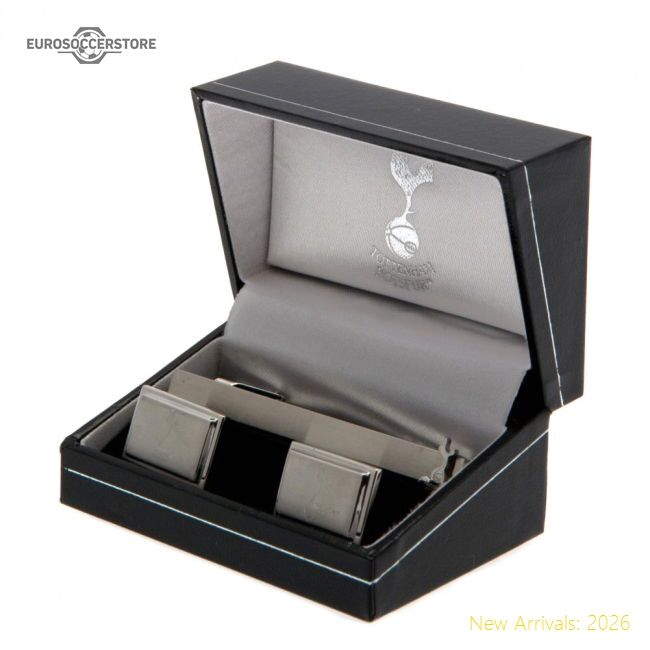 Tottenham Hotspur Hotspur Fc Tie Slide  Cufflink Set - Economical