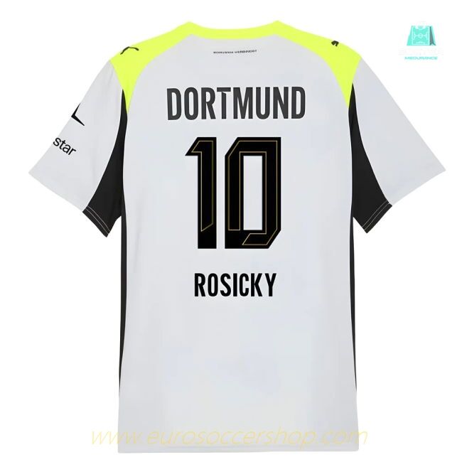 2025-2026 Borussia Dortmund Away Shirt (Rosicky 10)
