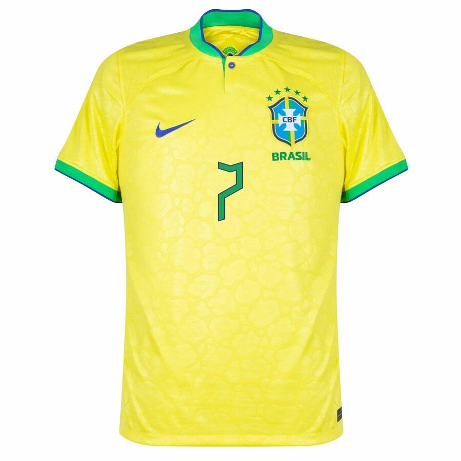 BRAZIL Authentic HOME JERSEY WORLD CUP 2022 L.PAQUETA