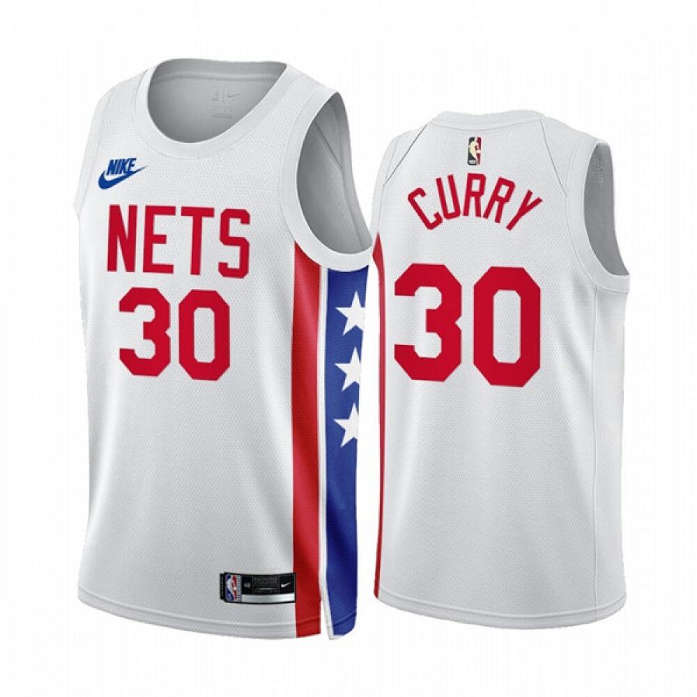Jersey Brooklyn Nets 30 White - Classic Edition - Must-Have Jersey