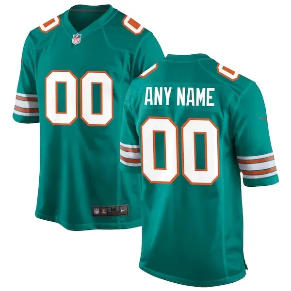 Performance None Game Jersey - Premium Aqua NFL Fan Jersey | Game D...