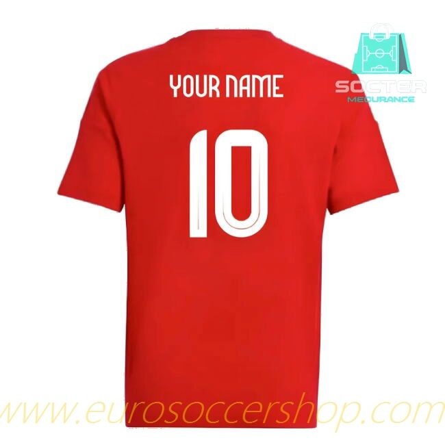 2024-2025 Season Hungary Home Jersey International Kids