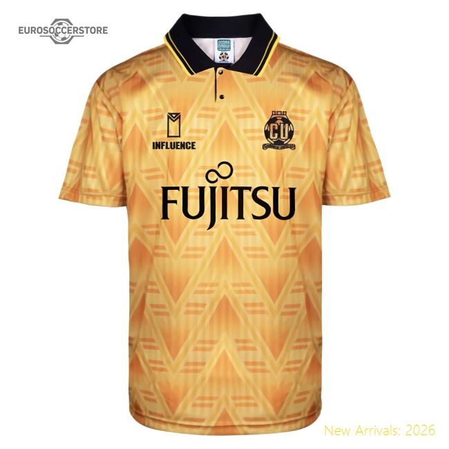 Official Cambridge United 1991-1993 Home Retro Shirt - Premium