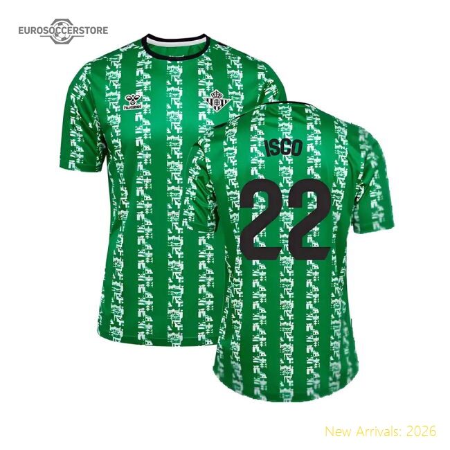 Superior 2024-2025 Real Betis Pre Game Jersey (green) (isco 22)