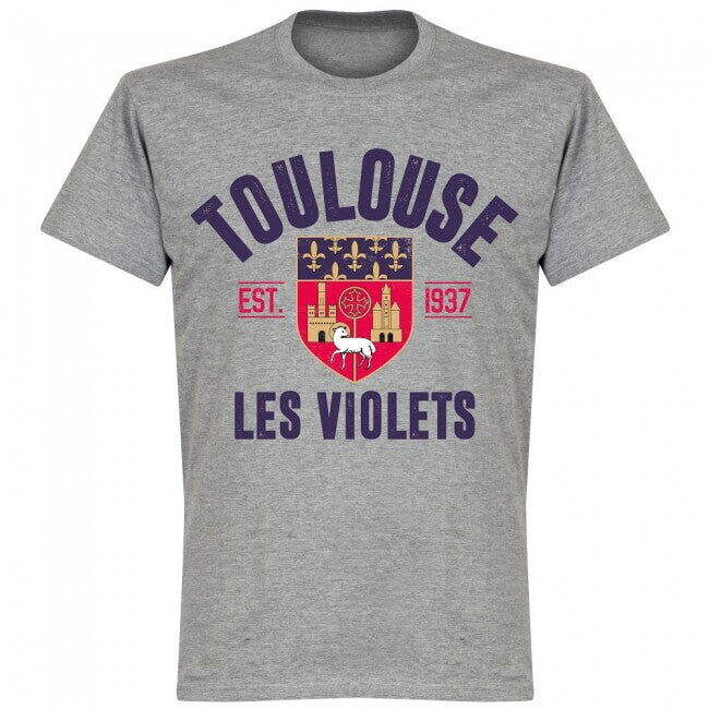 Toulouse Established T-Shirt - Grey
