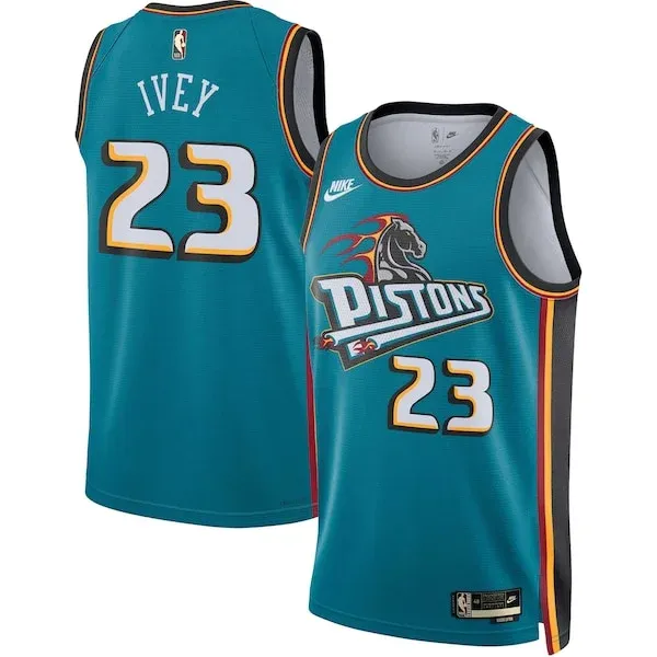 Jaden Ivey DET Superior Swingman Jersey - Team Colors - Fan Favorite