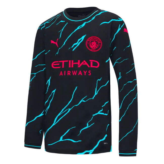 Man City Soccer Jerseys Special Edition Third Jersey 2023-2024 #45