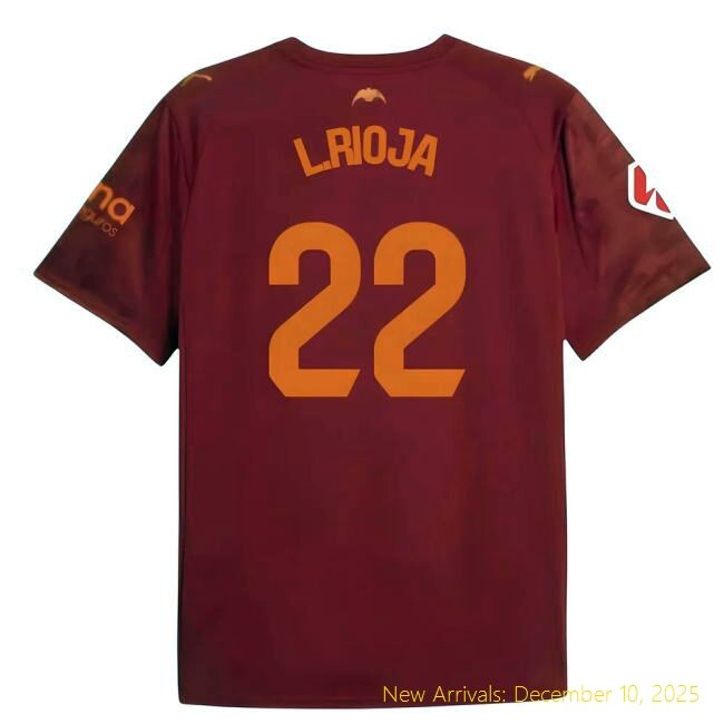 Valencia (valencia) Away - Authentic Fan Edition - Breathable Material