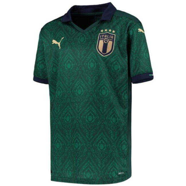 Wholesale 2019-2020 Italy Renaissance Third Puma Shirt (Kids) (Your Name) As A Gift