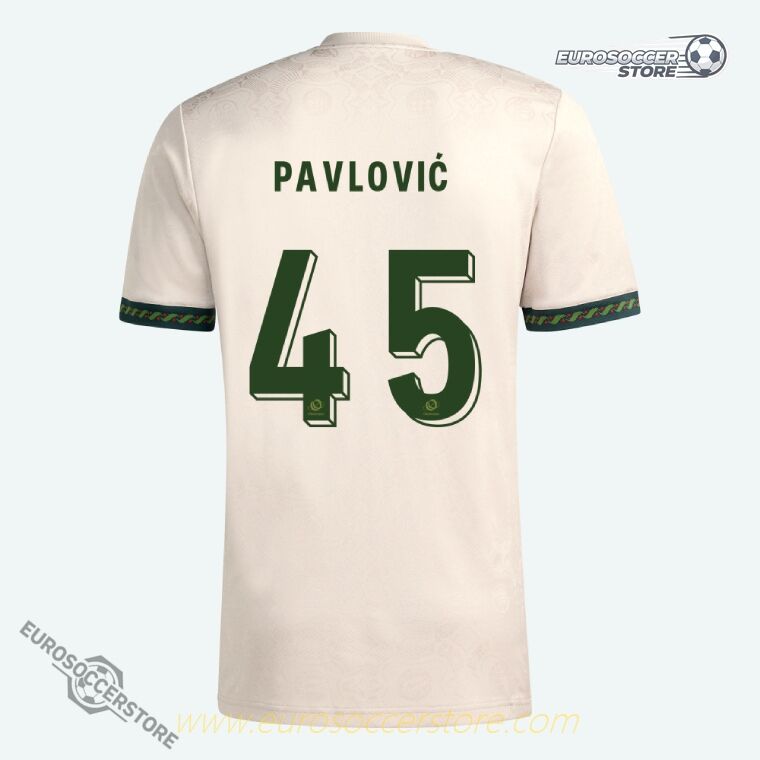 PAVLOVIĆ's No. 45 Oktoberfest Edition Jersey for Bayern Munich in the 25-26 Season