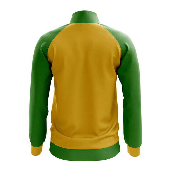Performance-Driven Mauritania Concept Football Track Jacket (Yellow)
