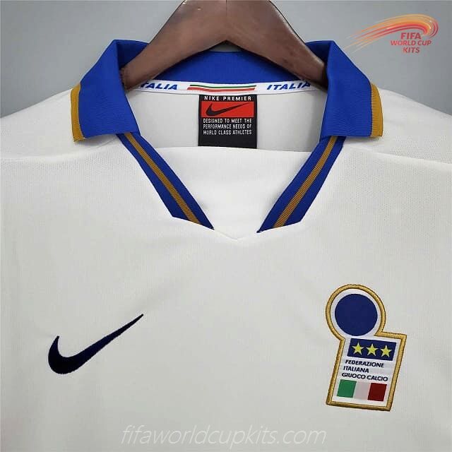 Italy 1996 EuroCup Away Football Kit
