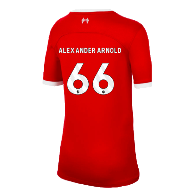 2023-2024 Liverpool Home Jersey (Kids) (Alexander Arnold 66)