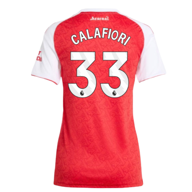 2025-2026 Exclusive Arsenal Home Jersey