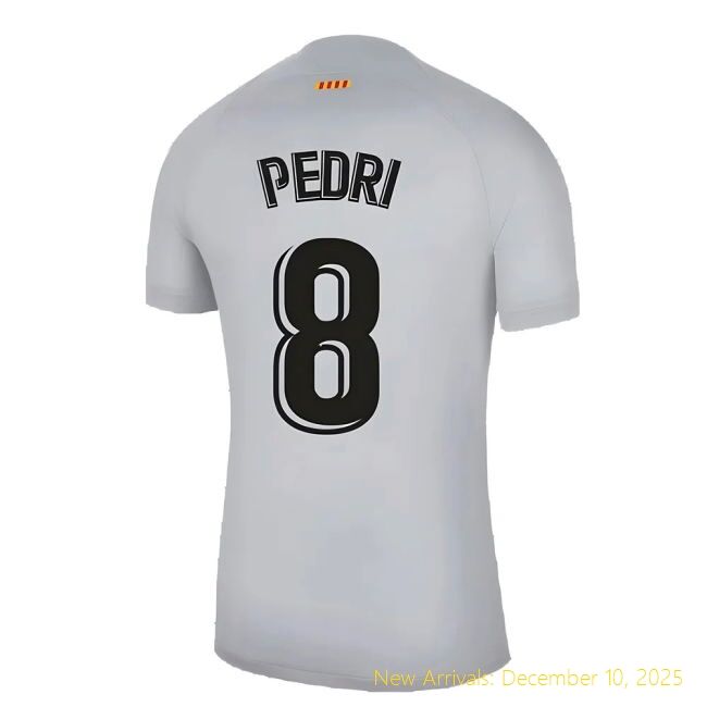 2022-2023 Barcelona Barca Performance Third Shirt (PEDRI 8) -