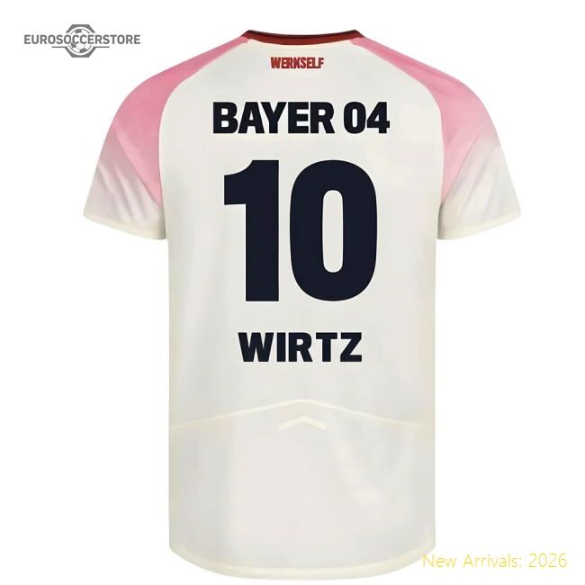 2025-2026 Bayer Leverkusen Alternate Jersey (kids) (wirtz 10)