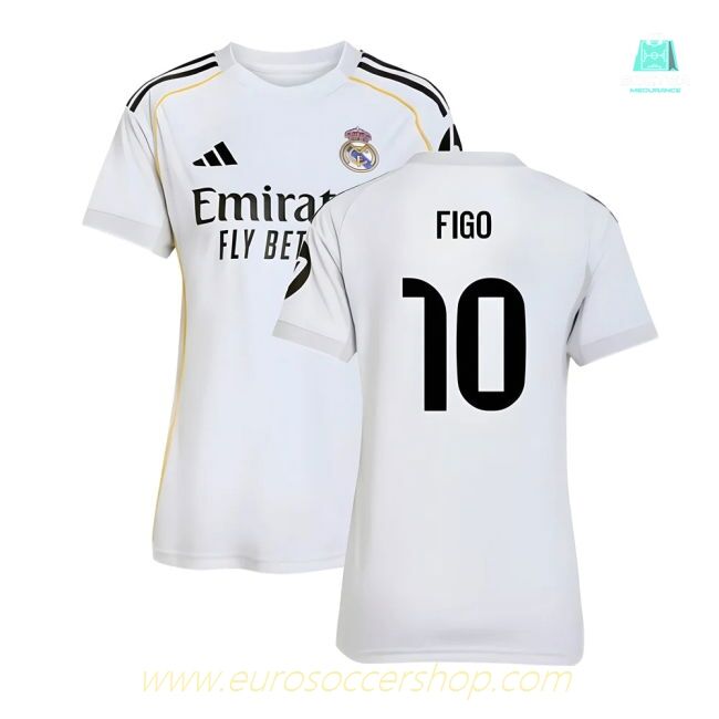 2025-2026 Real Madrid Home Shirt (Womens) (Figo 10)
