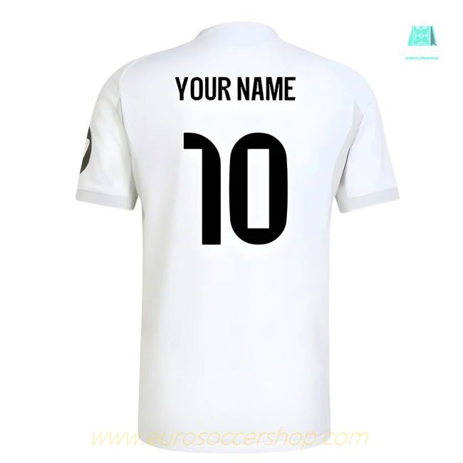 2025-2026 Real Madrid Authentic Home Shirt (Your Name)