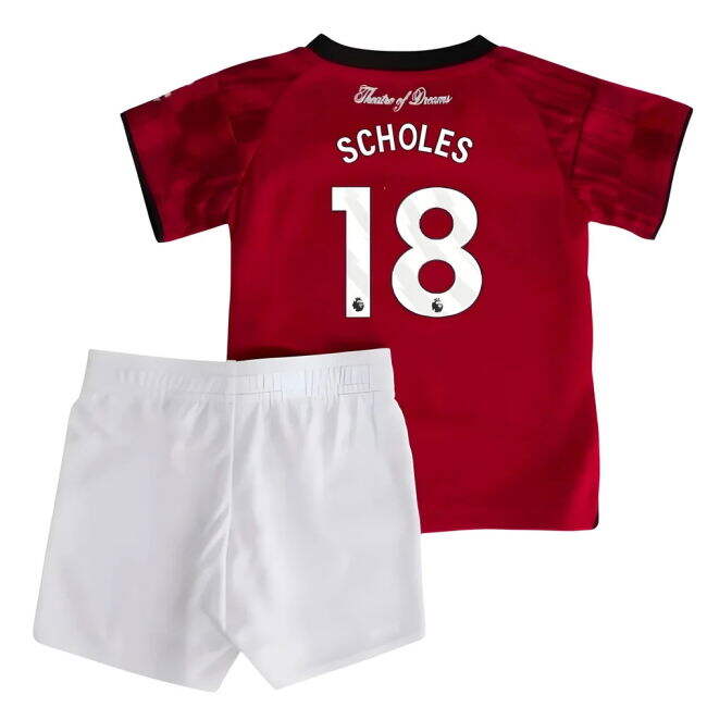 2025-2026 Man Utd Home Baby Kit (Scholes 18) (Collector's Item)