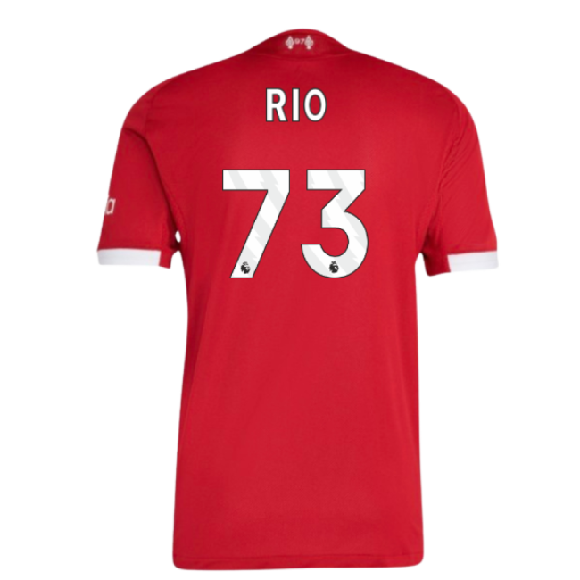 Pro Series Official Liverpool Liverpool Authentic Home Shirt Rio #...