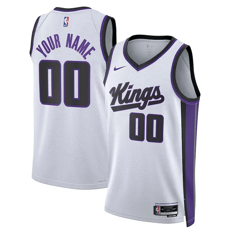 Sacramento Kings SAC Swingman Jersey - genuine replica-jersey - White