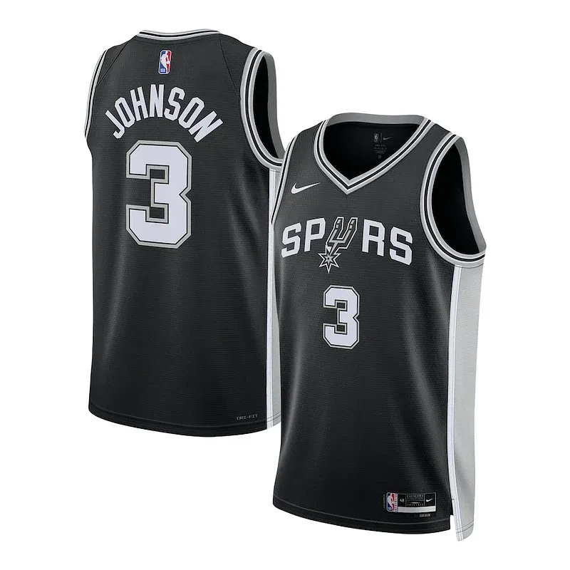 Keldon Johnson SAS NBA Jersey - Budget Price Fan Gear - Fan Favorite