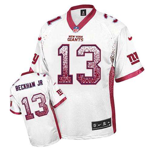 None #None White Drift Fashion Elite NFL Jersey team jersey