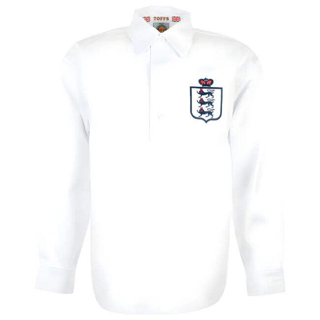 England 1930-50s Retro Football Shirt