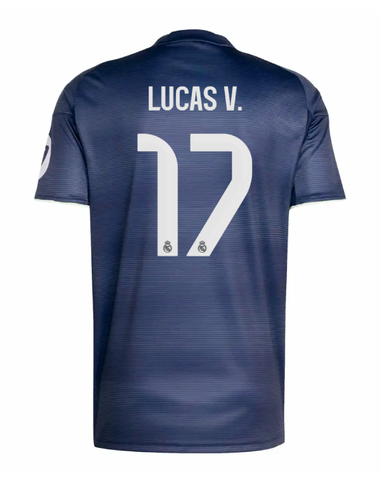 Lucas V.'s 25-26 Season Real Madrid Away Jersey Version 17