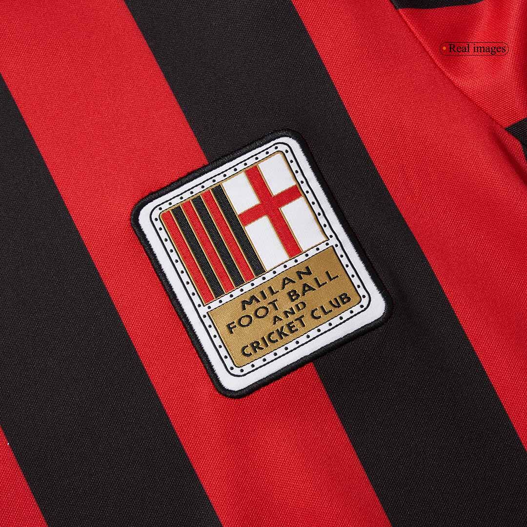 AC Milan Long Sleeve Soccer Jersey 2024/25 - 125th AnniversaryAuthenti