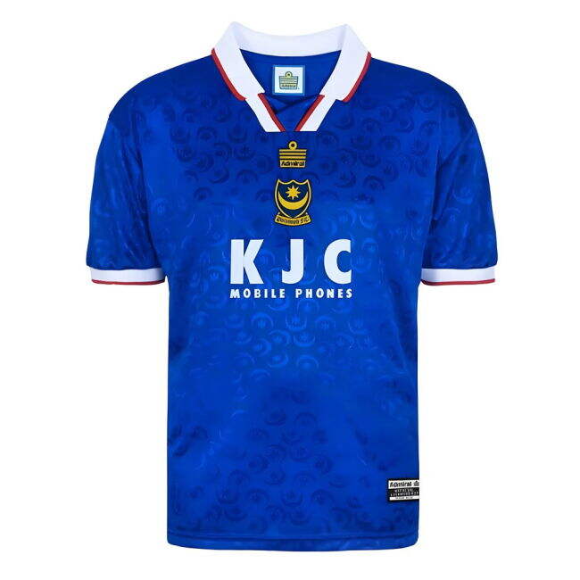Portsmouth 1998 Admiral Retro Football Shirt