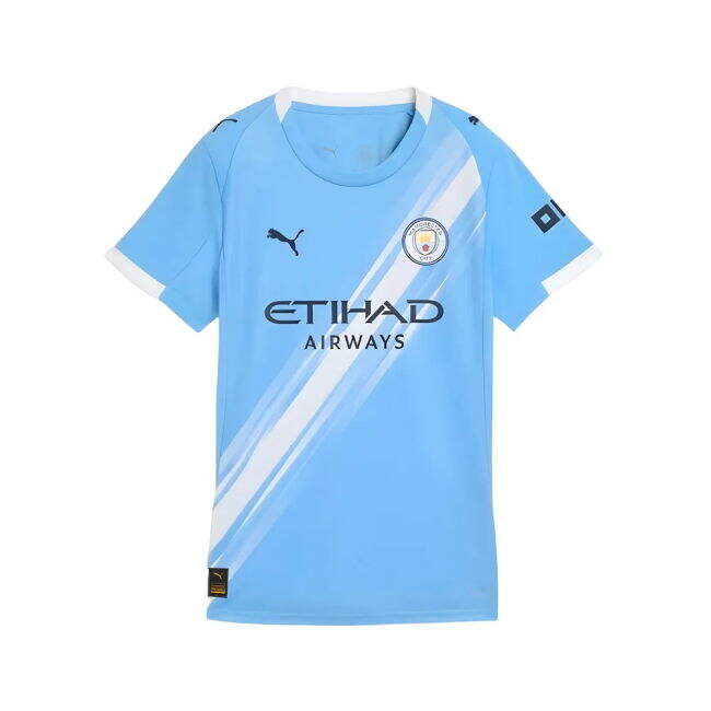 Man City Official 2025-2026 Man City Home Shirt (Womens)