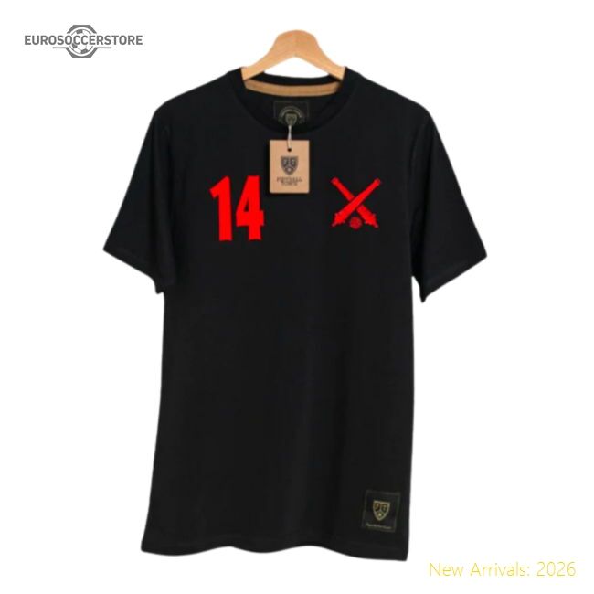 Official Arsenal The Cannon Thierry Henry 14 Tee (black) - Premium