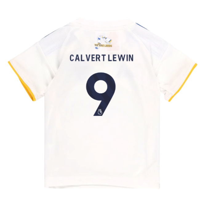 Men's 2025-2026 Leeds United Home Baby Kit (Calvert Lewin 9)