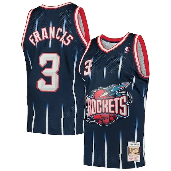 Championship Steve Francis HOU Swingman Jersey - Budget Price