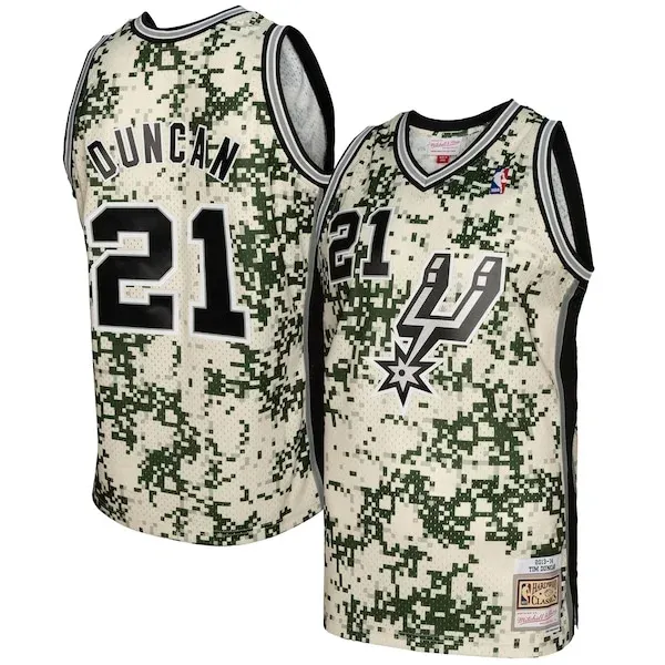 Tim Duncan SAS Swingman Jersey - retro Basketball basketball