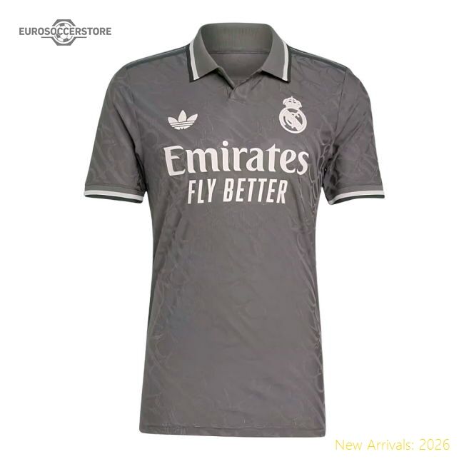 Official Real Madrid Third Jersey 2024-2025 Comfortable