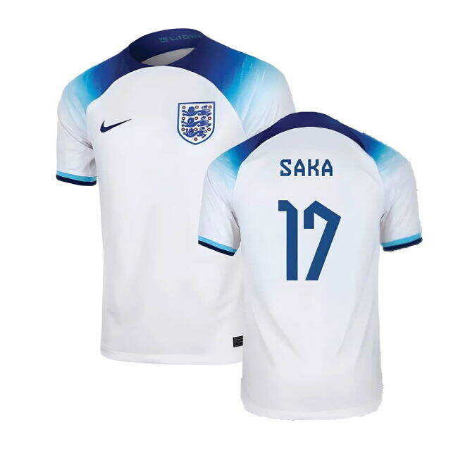 Minimalist 2022-2023 England Home Shirt (Saka 17) Avant-garde