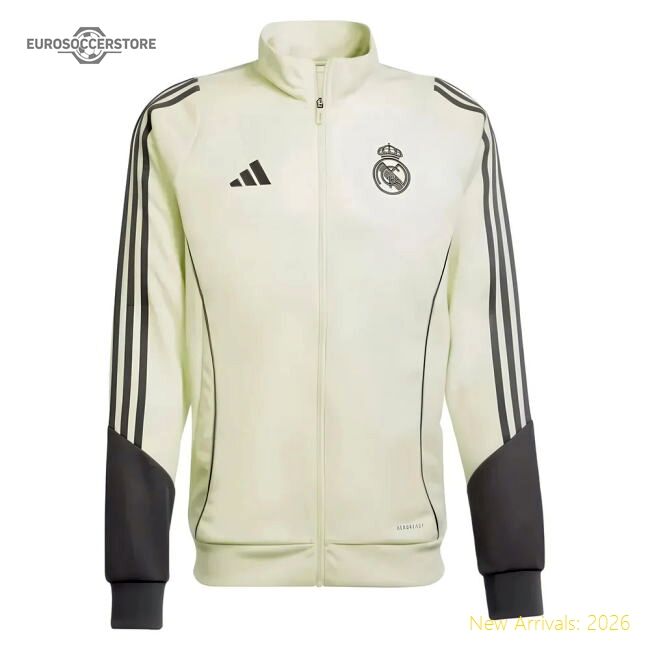 2025-2026 Real Madrid Tracksuit (almost Lime) - Collectors Item